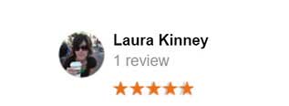 5 star review from Laura Kinney
